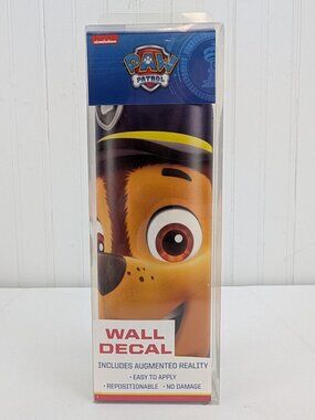 Decalcomania Paw Patrol Chase Wall Decal Augmented Reality Easy to Apply New